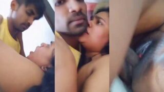 Busty, innocent Bengali bhabhi ko devar ne convince karke zabardasti choda