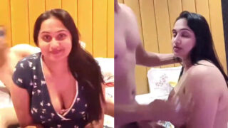 Ek high-class Indian wife ke juicy boobs aur pussy ka private show enjoy kiya gaya.