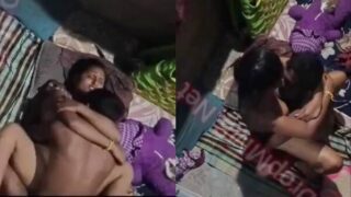 Ek horny Tamil village worker husband apni sexy wife ko bahut zor se chod raha hai