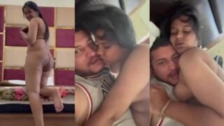 Ek unsatisfied Punjabi biwi ne command sambhala aur apne pati ko zor se ride kiya.