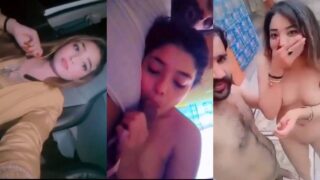 Famous Pakistani TikTok couple ka viral nude blowjob video