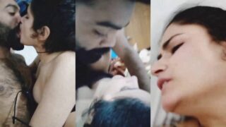 Ghaziabad ki ek dum mast biwi apne hairy husband ko blowjob de rahi hai aur khoob chod rahi hai.