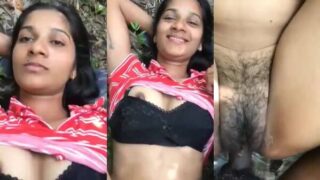 Nadaan Noida college ki chhori Tanya ka lover ke saath outdoor sex MMS