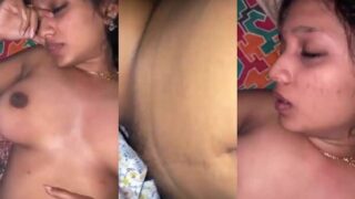 Nayi naveli mallu biwi ki tight pussy penetrate karke garam expressions.
