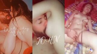 Newlywed Paki couple ke hot honeymoon romance clips merged.