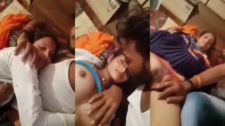 Rajasthani biwi ke bade boobs aur pussy husband ne cam par record kiya