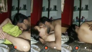 Sharmili Indian wife ke boobs sucking aur husband ke saath sex ka video leak ho gaya