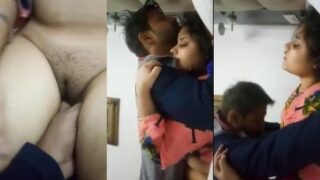 Dehradun Airbnb mein Indian honeymoon couple kar rahe hain garam garam sex.
