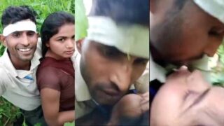 Haryanvi gaon ki chhori apne lover se sarson ke khet mein chudi, mms