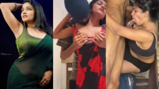 Hot Tamil actress Lavanya ke boobs dabaye gaye aur blowjob diya