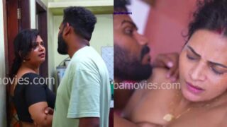 Sexy Tamil velaikari apne aadmi ko sex ke liye tempt karti hai (web series)